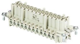 Wkładka złącza żeńskiego 70.301.2440.0 Wieland Electric Łączna ilość styków 24 10 szt.