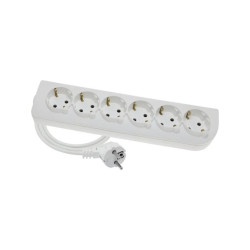 Przedłużacz 6-gniazd z/u SCHUKO 2m /OMY 3x1/ PSCH-602