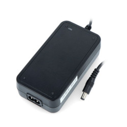 Zasilacz impulsowy Spotlux DSP-6012C 12V/5A - wtyk DC 5,5/2,5mm z przewodem