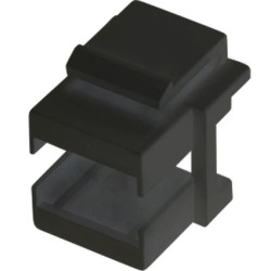 Adapter mocowania keystone czarny SC/LC Alantec