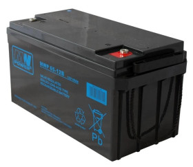 Akumulator VRLA AGM 12V 65Ah (żywotność 12-15lat) MWP65-12B M6