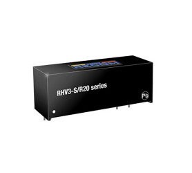 Przetwornica DC-DC, 3W, Uwe 5 24 V DC, Uwy 24V dc, Iwy 250mA, Recom