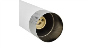 Kinkiet Ścienny Auro Do Salonu, Czarno-Złoty Abażur K-4328 Kaja Lighting