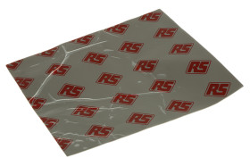 Arkusz przewodzący ciepło grubość 0.5mm 3.2W/m·K RS PRO +200°C samoprzylepny