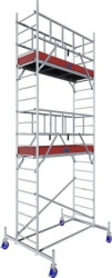 Rusztowanie aluminiowe jezdne ProTec KRAUSE - wysokość robocza 6,3m