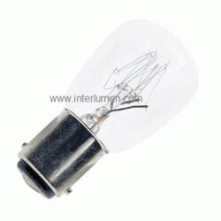 Ba15d 260-220V 15-10W klar 26x57 Pigmy ChRL