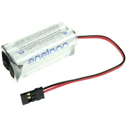 Panasonic 124005 eneloop W&#xFC;rfel 4x AAA Pack NiMH 4.8V 750mAh Low Self-Discharge