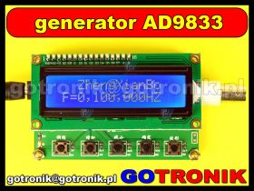 Generator funkcyjny AD9833