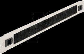 66581 Brush strip 19", tool free, 1 HE, grey