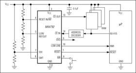 Microprocessor and Nonvolatile Memory Supervisory Circuits