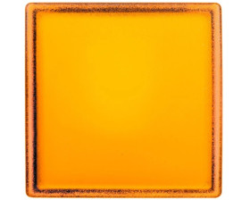 Główka lampki sygnalizacyjnej 30x30mm kwadratowa 22mm żółta ZB5CV053