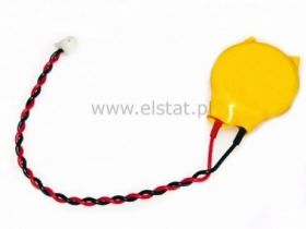 CR 2032P 3V śr.20mm litowa z przewodami; złącze