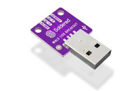 USB Type A male breakout