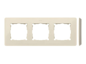 SIMON 82 DETAIL Ramka 3 potrójna Detail ORIGINAL-mono KREM / podstawa Krem 8200630-031 KONTAKT SIMON