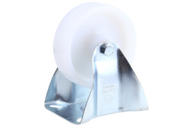 Koło samonastawne średnica kabla 100mm Płyta LAG 120kg wysokość całkowita 126mm