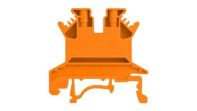 Złączka Szynowa Przelotowa Pomarańczowa Śrubowa 1,5Mm2 1P Vde Ul