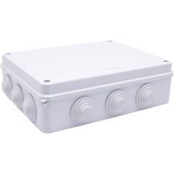 TruComponents 308024 255x200x80 Junction Box ABS plastic White