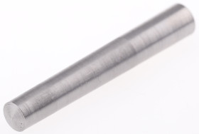 Kołek ustalający, dł.: 30mm, śr.: 4mm, wykończenie: Zwykłe, typ styku: Stożek, Stalowe