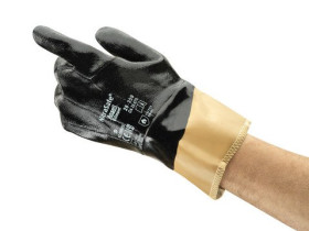 Rękawice robocze rozmiar: 10 materiał: Nitryl zerwanie: 2 ścieranie: 4 zastosowanie: Ochrona przed przecięciem,