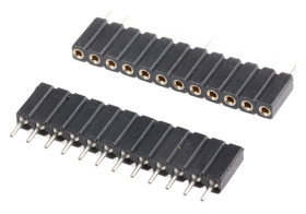 Podstawka SIL, raster: 2.54mm, 12-pinowemontaż: Przewlekany, zakończenie: Lutowane, 3A, 100 V AC, 150 V DC