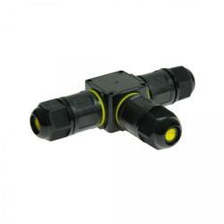 Rozgałęźnik kablowy hermetyczny IP68 3-pin zaciskowy stały 24A 450VAC (0,5-2,5mm) RKH3-3SS W-00400