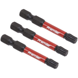 Sealey AK8245 TRX-Star* T30 Impact Power Tool Bits 50mm - 3pc