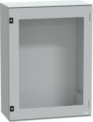 Schneider Electric PanelSeT PLM NSYPLM86TG Szafka instalacyjna 636 x 847 x 300 poliester szary 1 szt.