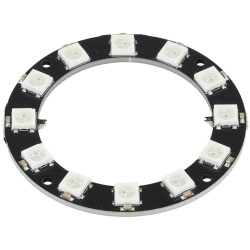 Pierścień 12 diod adresowalnych LED RGB WS2812 5V