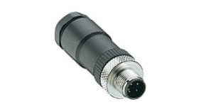 Złącze Do Samokonfekcjonowania M12 Złącze Męskie Duo 5-Polowe Z Gwintowanym...