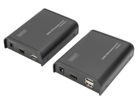 DS-55202 Urządzenie przełącznik KVM czarny Kat 5,5e,6