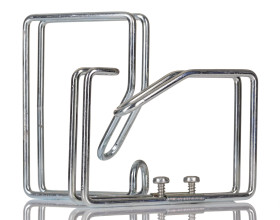 Wieszak kablowy, Wieszak kablowy, do użytku z: Zarządzanie kablami, materiał: Stal, l. pierścieni: 10, 85 x 125mm