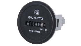 Licznik Godzin Analogowa 6-Cyfrowy 4 › 30 V Ac/Dc Rs Pro