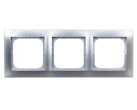 IMPRESJA Ramka potrójna srebrna R-3Y/18