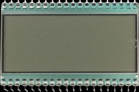 DE119TU-30/12.2 LCD 7-segment, 4 digits, H:12.7 mm, transreflective