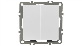 Quadra Włącznik Wyłącznik Schodowy Podwójny W2-S