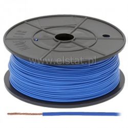 FLRY 0,22 przewody samochodowe niebieskie, linka