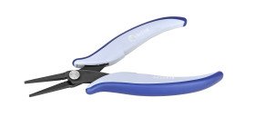 Szczypce płaskie Szczypce z płaskimi końcówkami ideal-tek długość szczęk: 30mm długość całkowita: 160 mm Stal węglowa