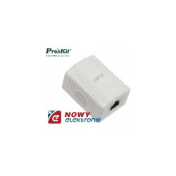 Gniazdo komp. kat.6e RJ-45 Proskit 7pk-342RC6US-MWH