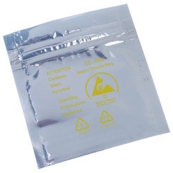 Bondline LTM33 Loc-Top Metallised Bag 75 x 75 mm (3&quot; x 3&quot;) - Pack Of 100