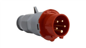 Wtyczka Siłowa - Zwrotnica Faz 16A 5P Ip44 /Fe/