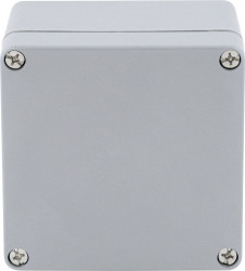 Boxexpert BXPBPOL12212090-E02-66 Urządzenia przemysłowe Elbe Polyester grau 12212090, IP66, 120 mm x 122 mm x 90 mm , 1