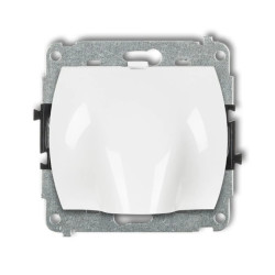 TREND Mechanizm wypustu kablowego biały WPK