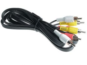 Przyłącze kabel 3xRCA CHINCH (1,8m)