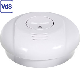 Cordes Haussicherheit CC-5/evo10 Czujnik dymu zaw. baterię na 10 lat pracy bateryjne (Ø x W) 98 mm x 35 mm