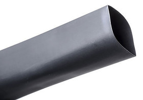 Osłona termokurczliwa średnica przed 1.2 mm Czarny średnica po skurczeniu 0.6 mm TE Connectivity 2:1 dł. 600m RNF-100