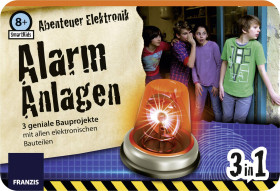 FRANZIS SmartKids Abenteuer Elektronik Alarm Anlagen 65217 Zestaw Od 8 lat
