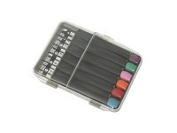 VT-SET6 Zestaw 6 wkrętaków płaskich z obrotową głownią