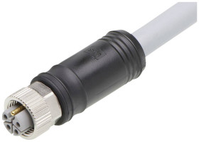 Molex 1205000200 Złącze konfekcjonowane czujnika/aktuatora złącze żeńskie proste 1 m Ilość pinów: 5 1 szt. torba