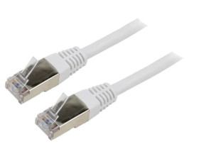Patch cord F/UTP 6 linka CCA PVC szary 30m 26AWG Cablexpert PPB6-30M