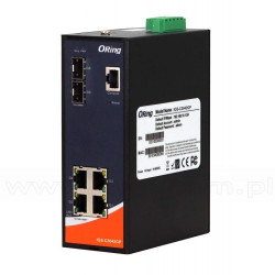 ORing IGS-C3042GP, Switch przemysłowy, zarządzalny, 4x 10/1000 RJ-45 + 2x100/1G/2.5G SFP, O/Open-Ring <30ms